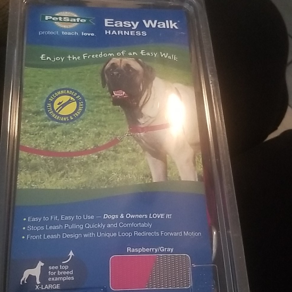 NWOT Easy Walk Large Dog Harness
